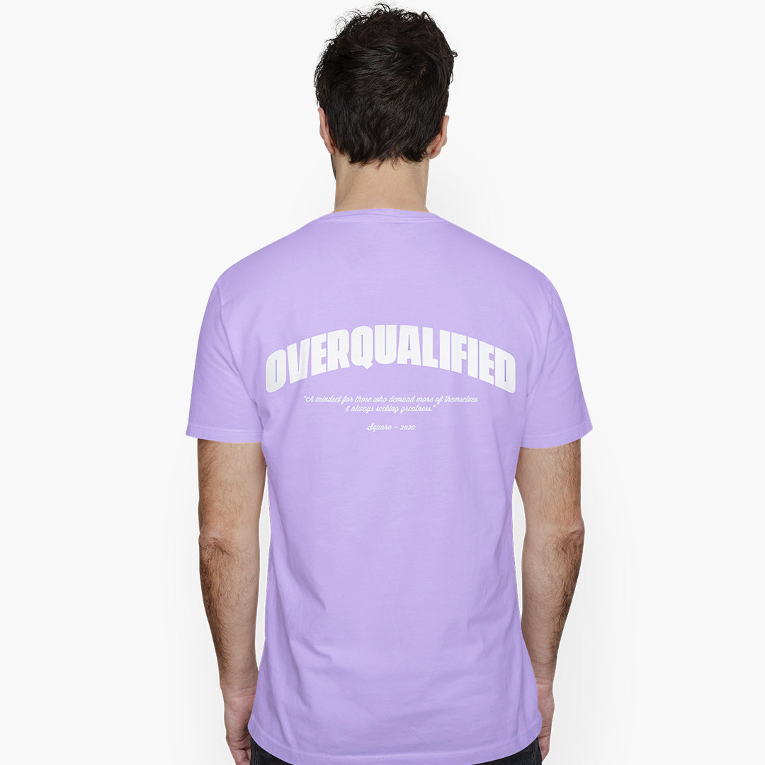 Violet Core Overqualified Regular Fit Tee
