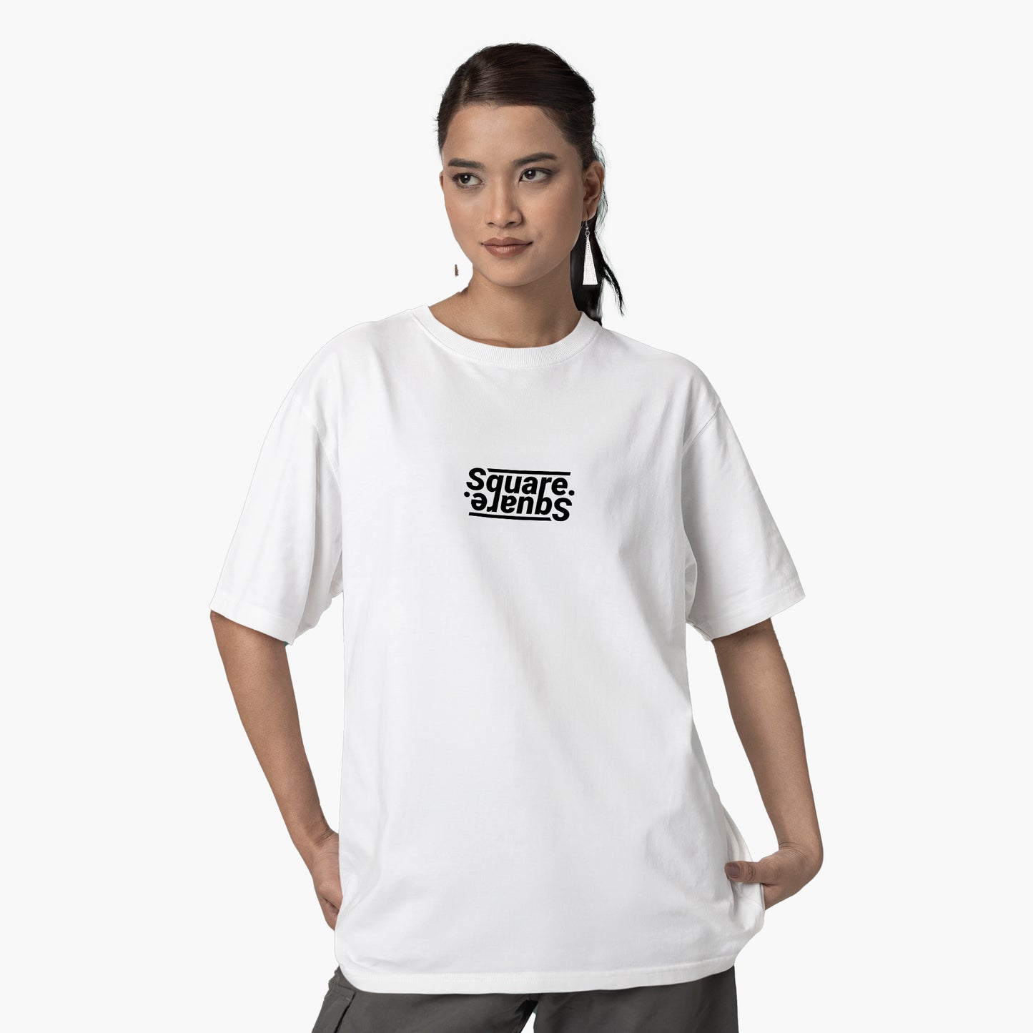 Ivory Champion Oversized Tee