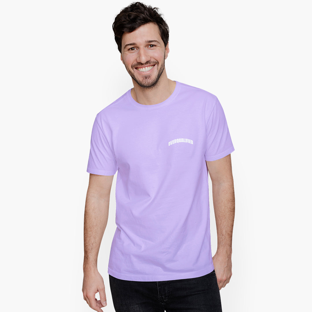 Violet Core Overqualified Regular Fit Tee