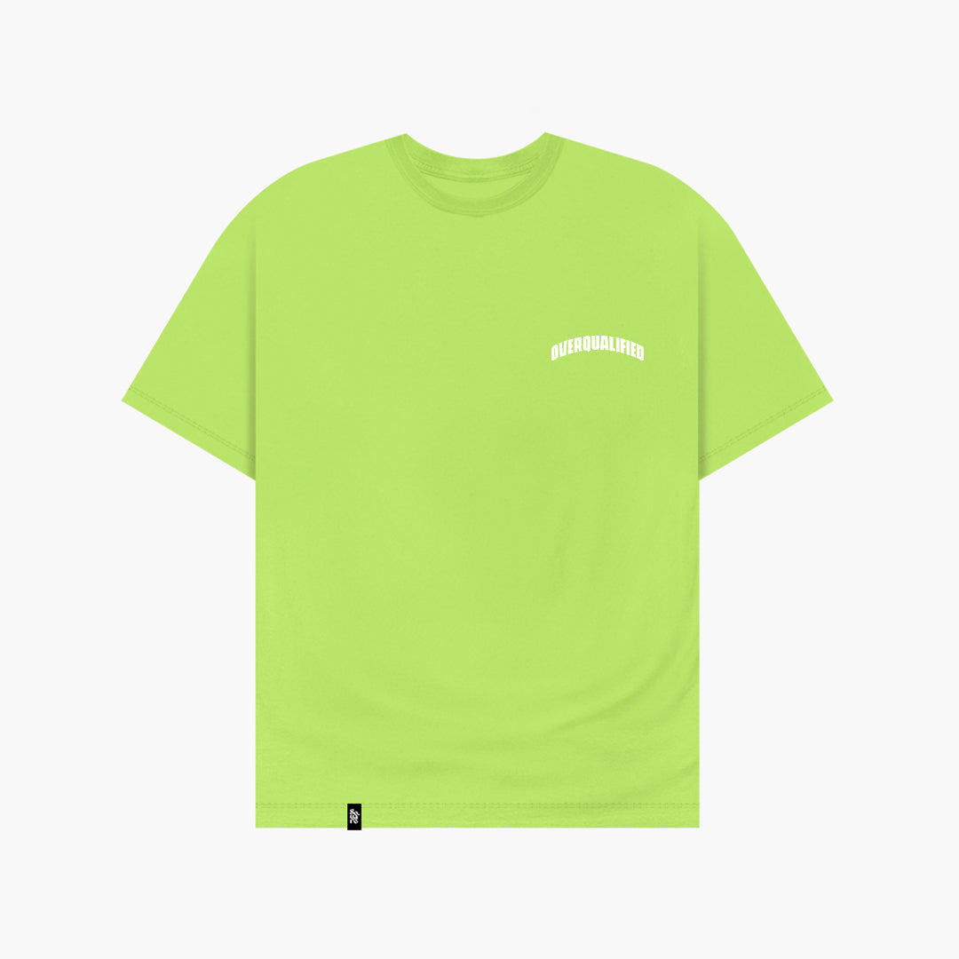 Lime Core Overqualified Regular Fit Tee