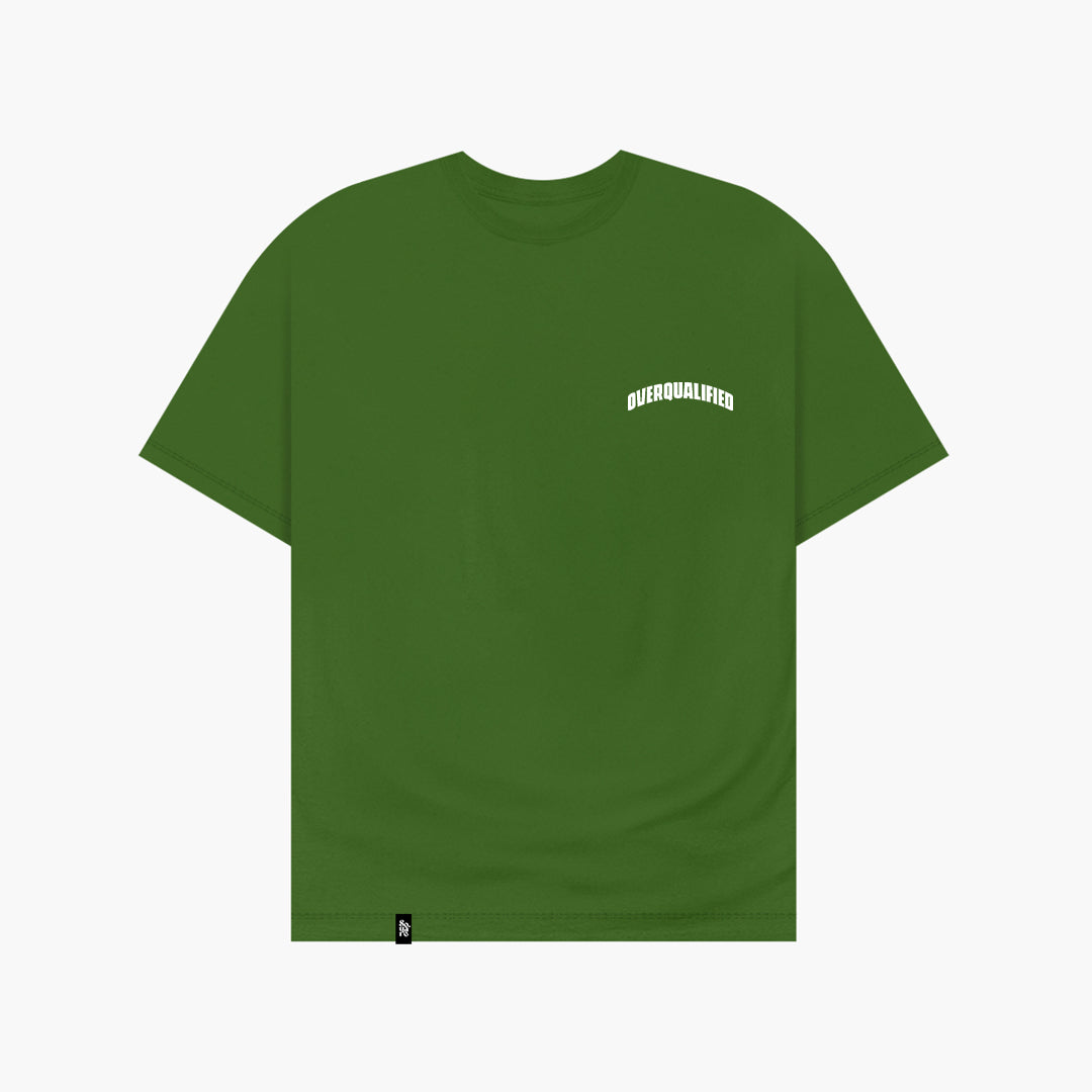 Olive Core Overqualified Regular Fit Tee