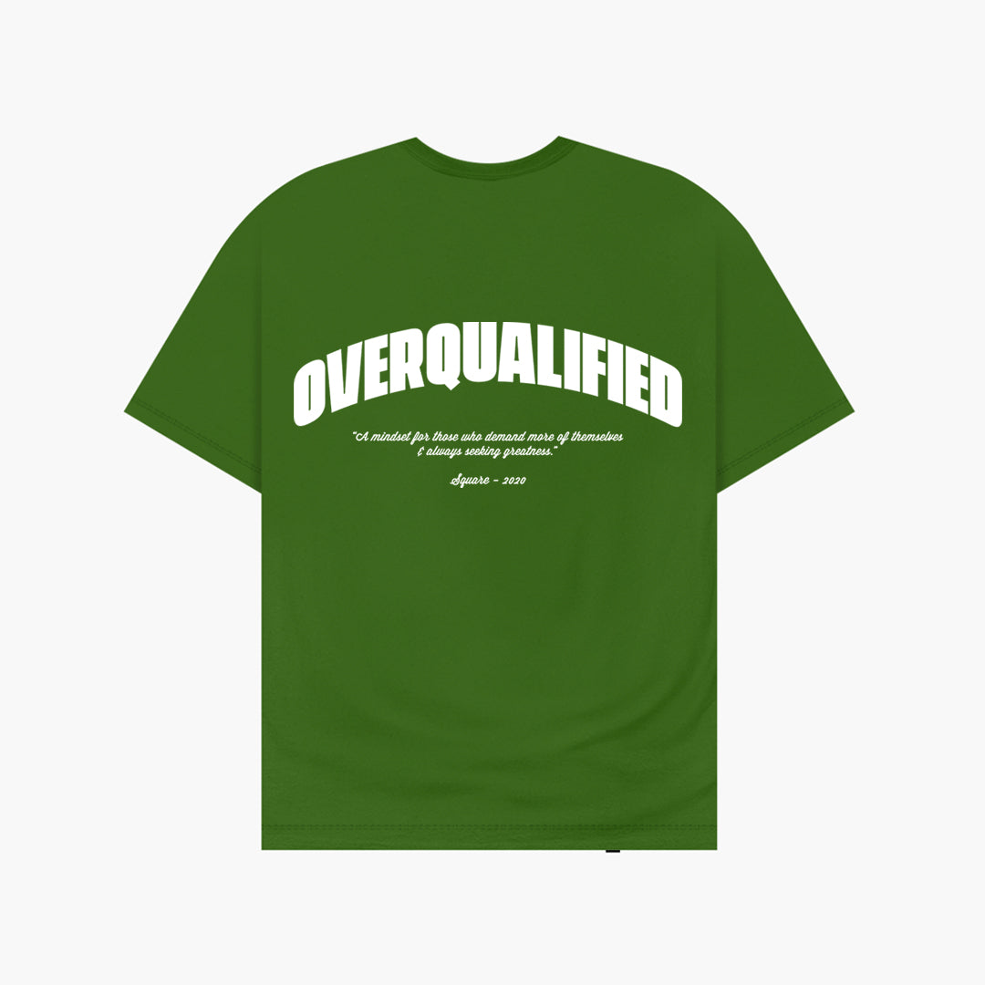 Olive Core Overqualified Regular Fit Tee