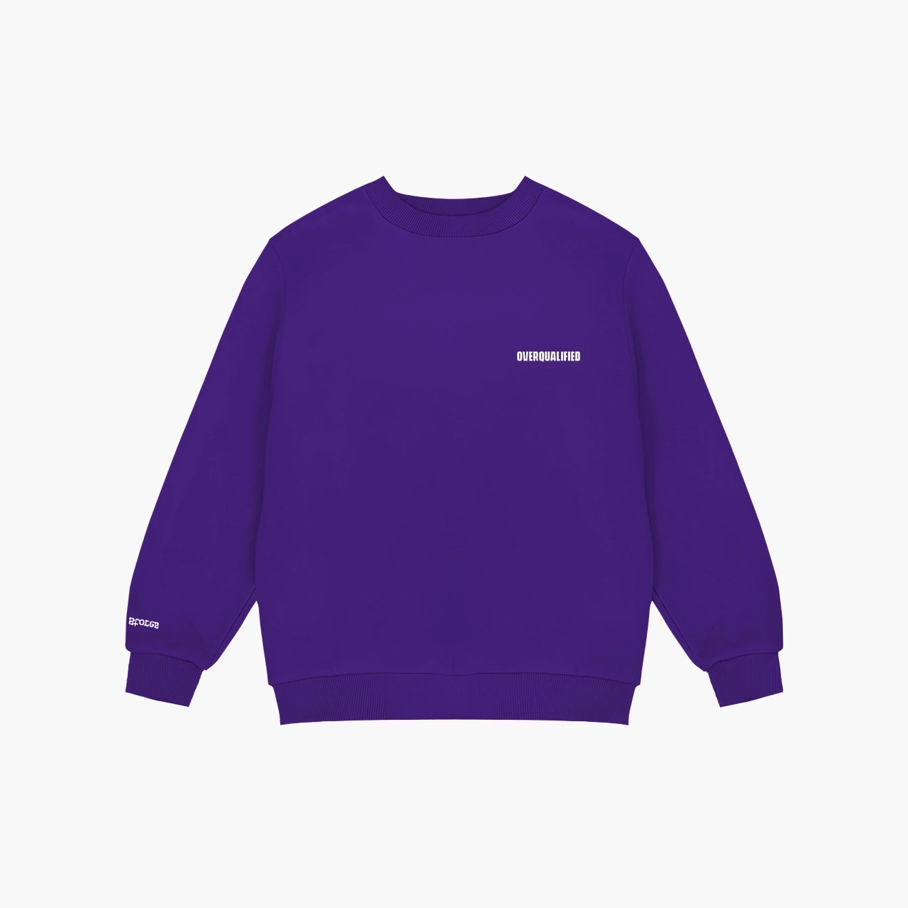 Overqualified Core Indigo Crewneck