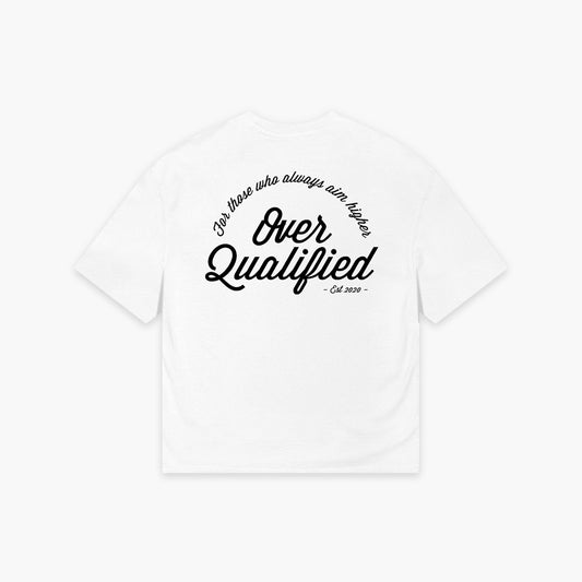 Ivory Aspire Overqualified Oversized Tee