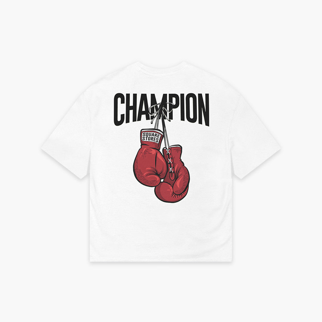 Ivory Champion Oversized Tee