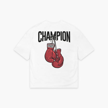 Ivory Champion Oversized Tee