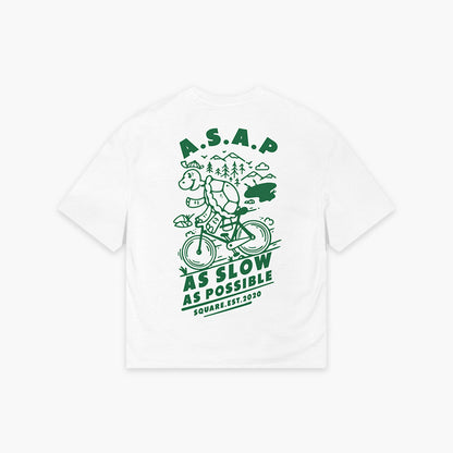 Ivory ASAP Oversized Tee