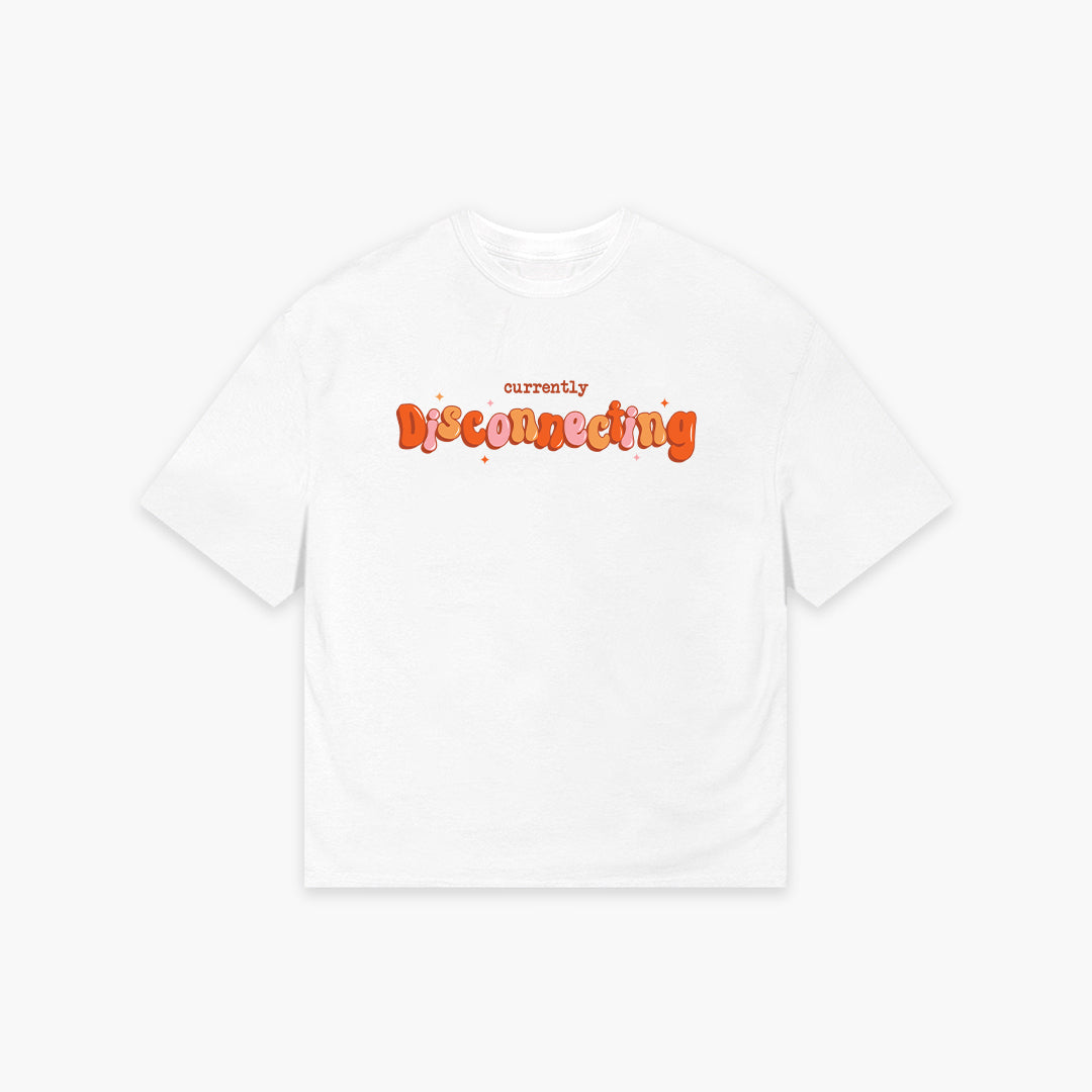 Ivory Disconnecting Oversized Tee