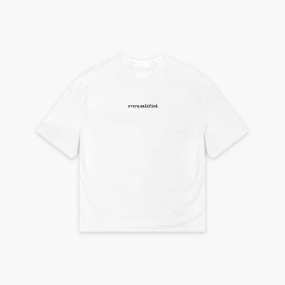 Ivory Overqualified Base Oversized Tee