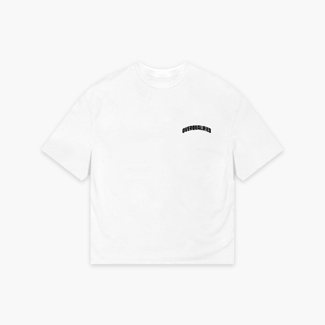 Ivory Core Overqualified Oversized Tee