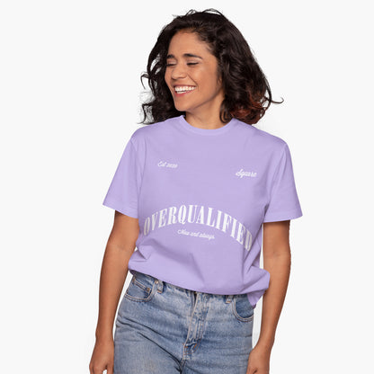 Violet Timeless Overqualified Regular Fit Tee