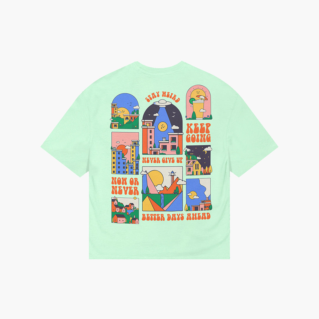 Better Days Ahead Oversized Tee