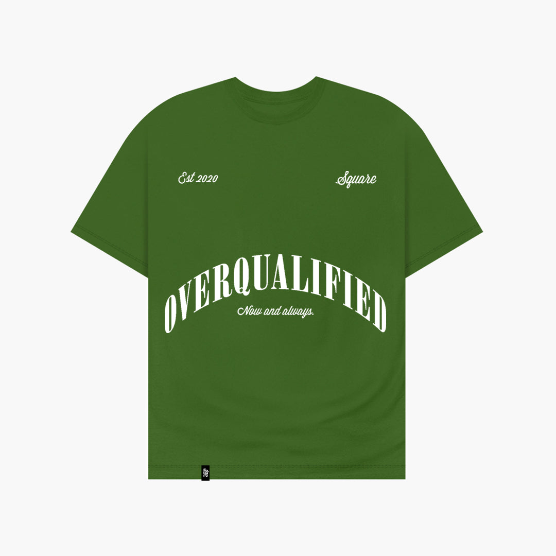 Olive Timeless Overqualified Regular Fit Tee