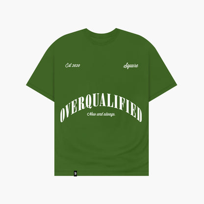 Olive Timeless Overqualified Regular Fit Tee