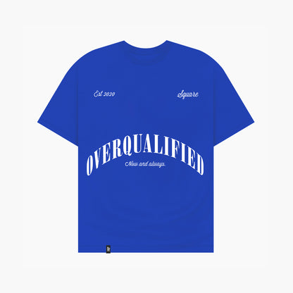Sky Blue Timeless Overqualified Regular Fit Tee