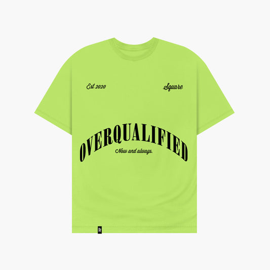 Lime Timeless Overqualified Regular Fit Tee