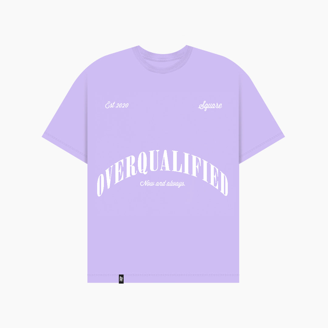 Violet Timeless Overqualified Regular Fit Tee