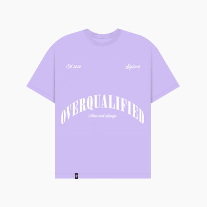 Violet Timeless Overqualified Regular Fit Tee