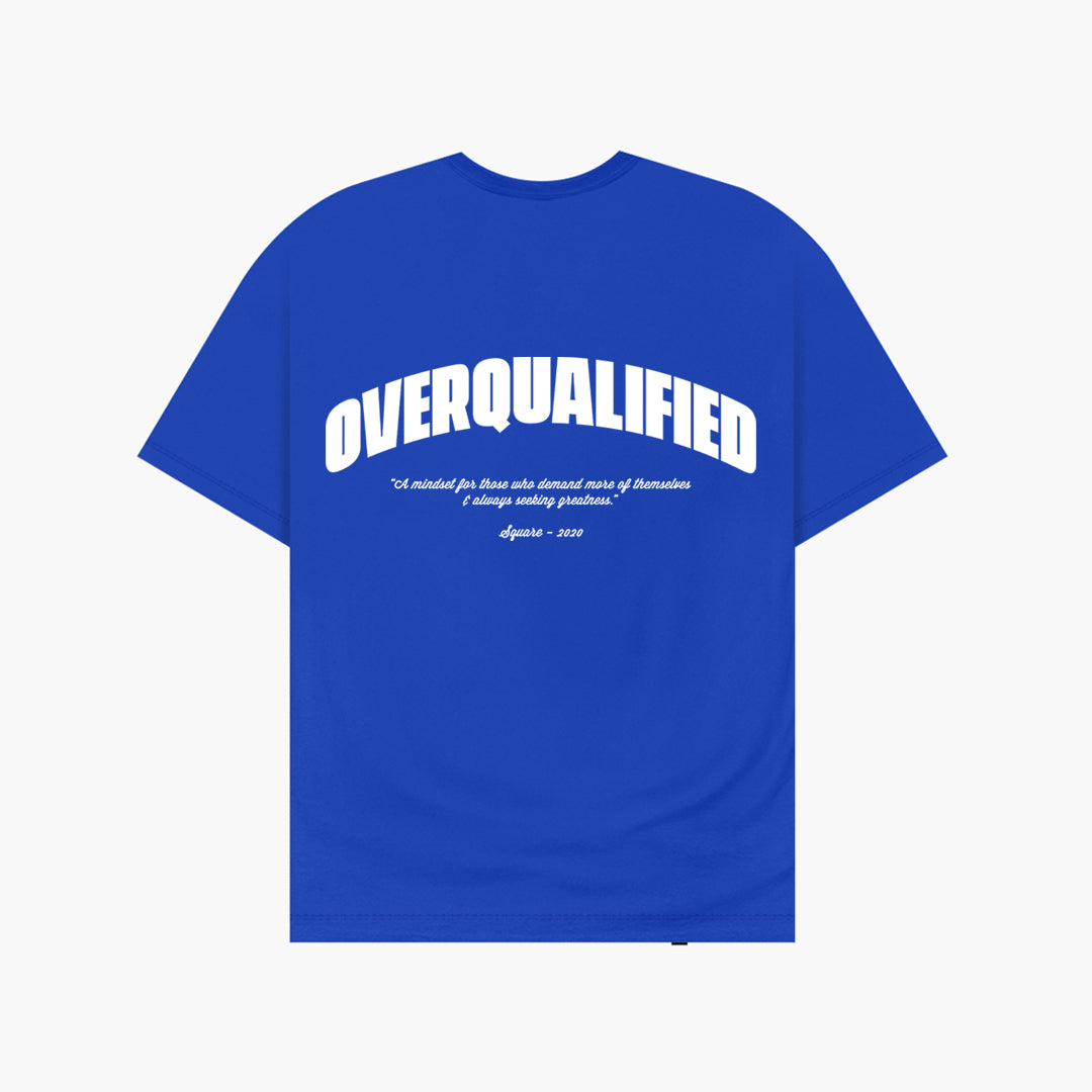 Sky Blue Core Overqualified Regular Fit Tee