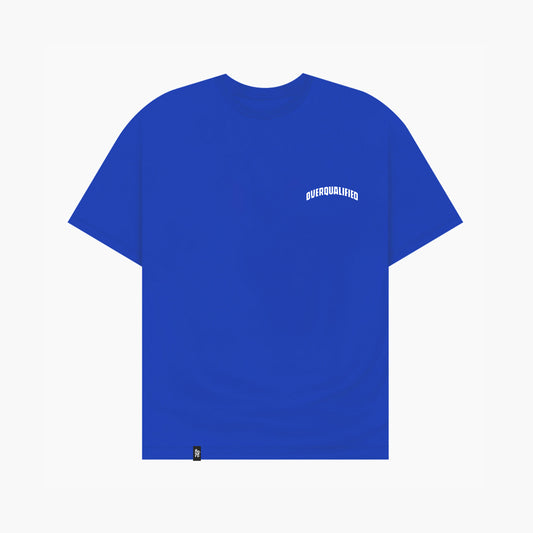 Sky Blue Core Overqualified Regular Fit Tee