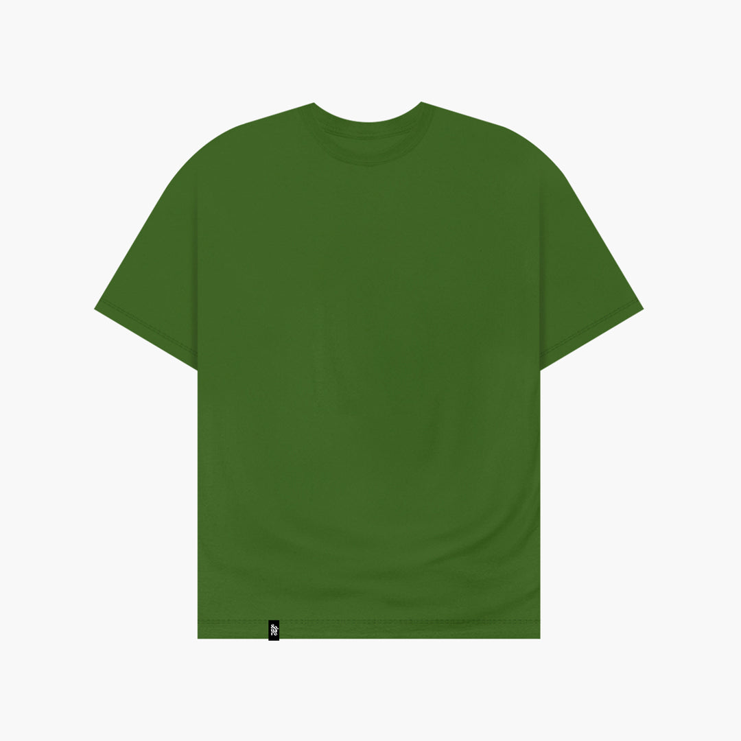 Blank Olive Regular Fit Tee