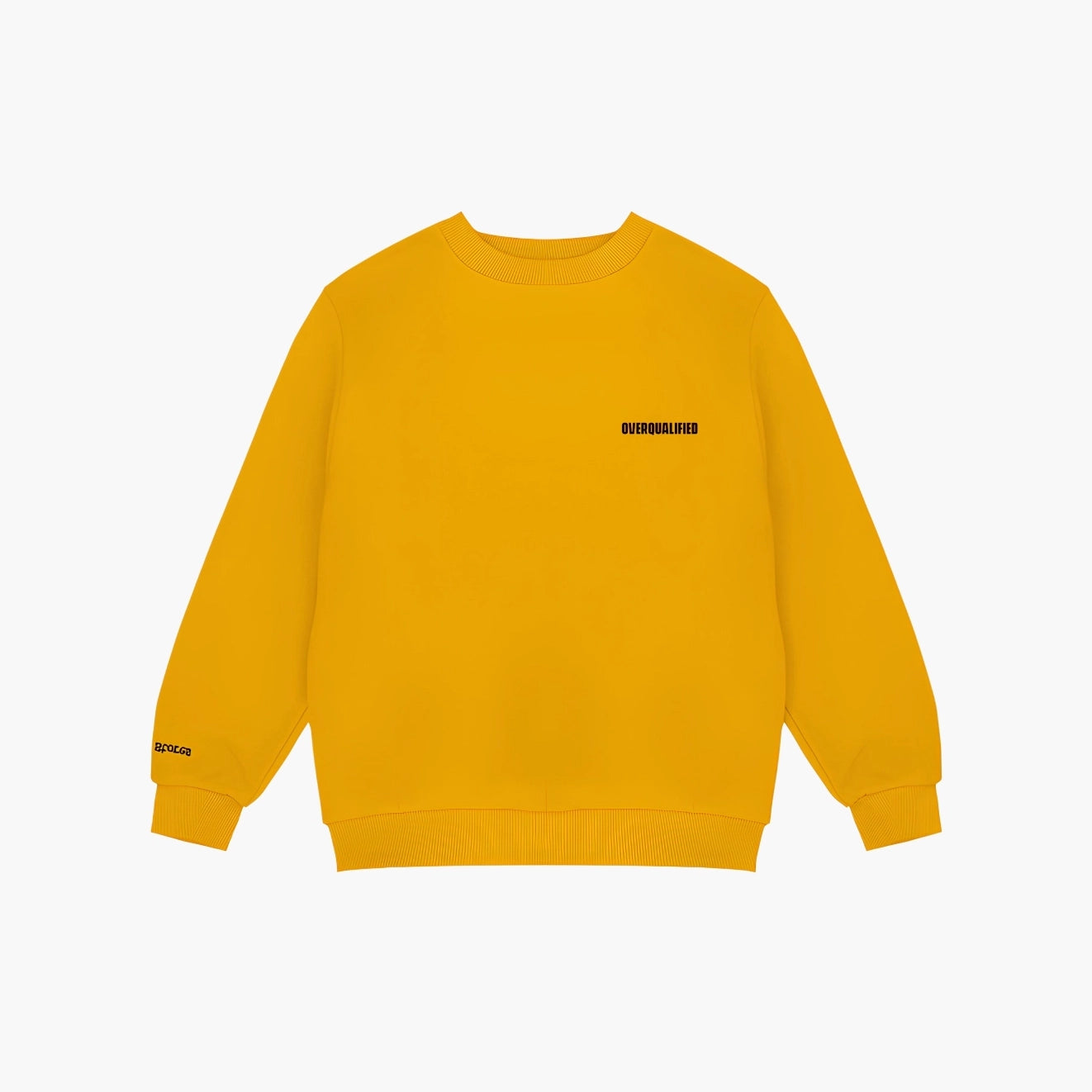 Overqualified Core Amber Crewneck