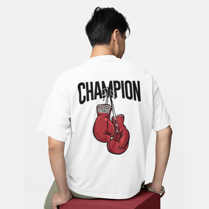 Ivory Champion Oversized Tee